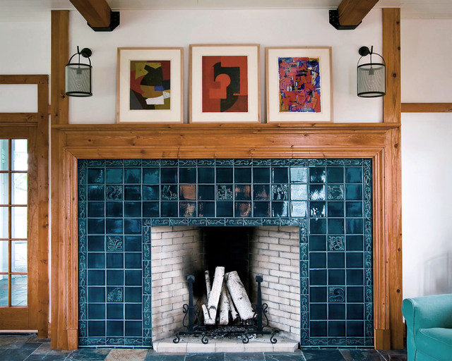 living room fireplace eklektisk-vardagsrum