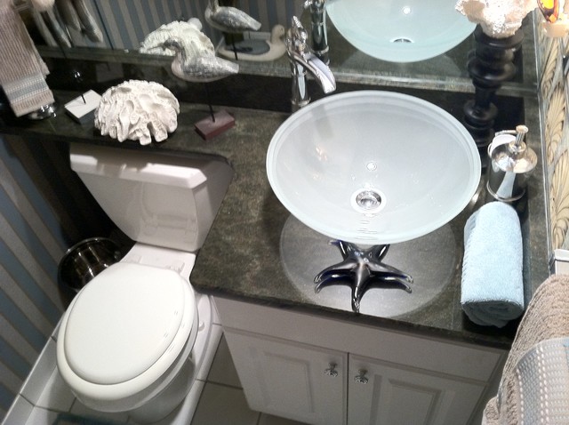 Walpole condo bathrooms traditional-bathroom