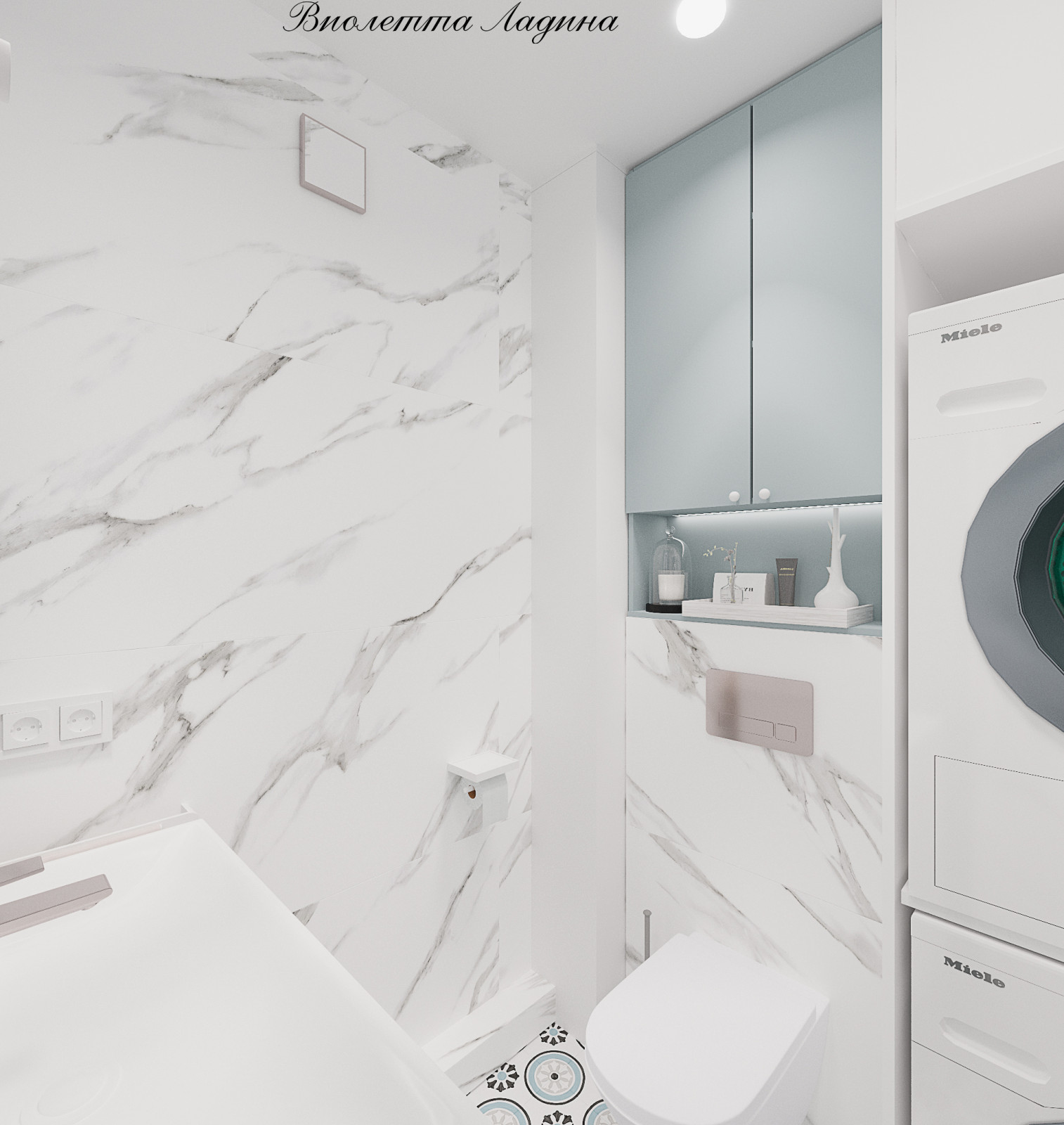 Квартира  в светлых тонах.. Двушка.