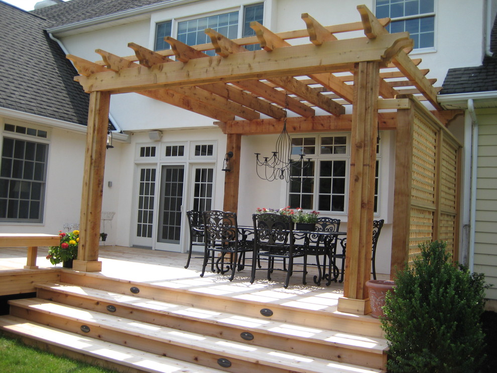 Design ideas for a country deck in Philadelphia.