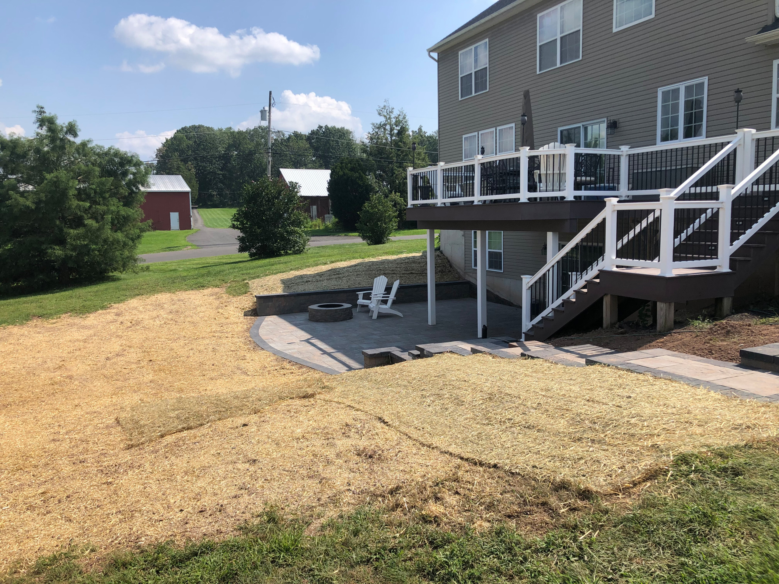 Patio/Steps/Firepit/SittingWall
