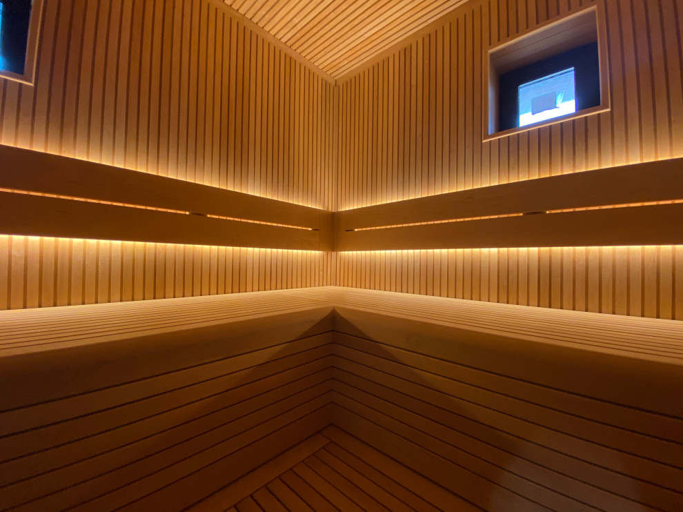 Отделка парной под ключ