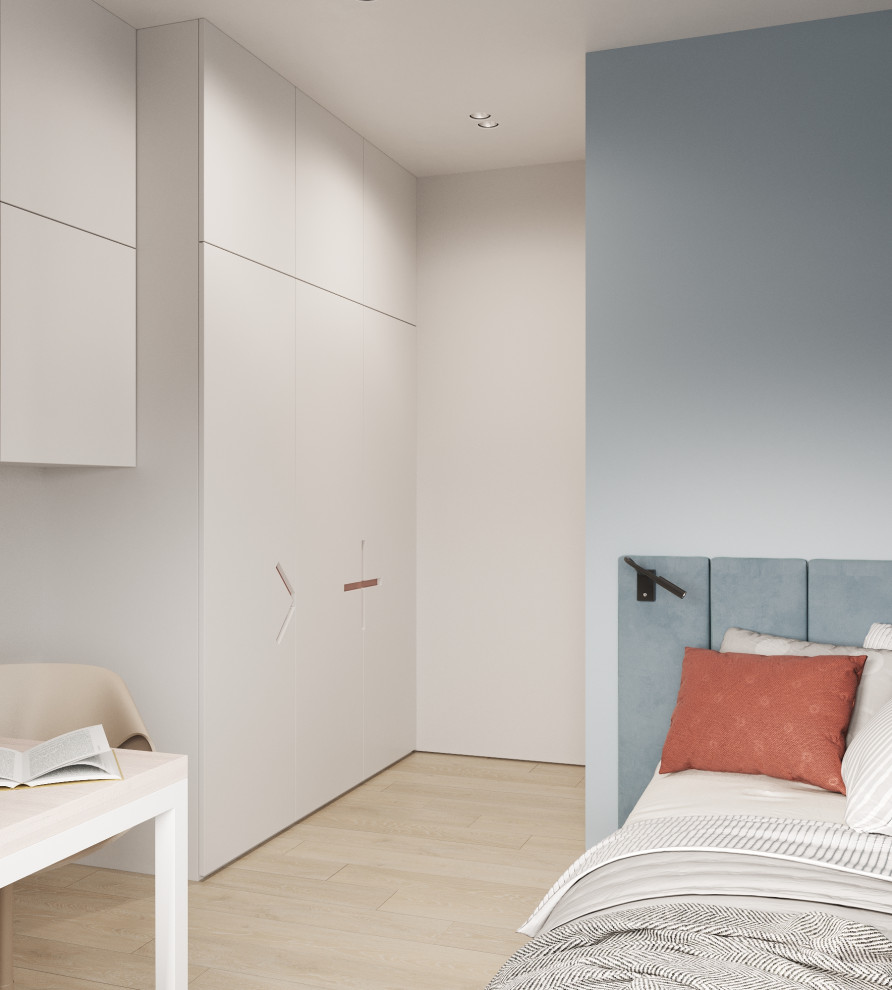 Проект 3-х комн. квартиры для семьи с 2 детьми в ЖК iLona, Санкт-Петербург, 2022