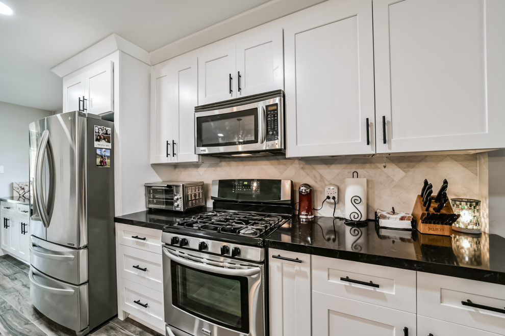 Modern Kitchen Transformation in Baytown Texas View Modern