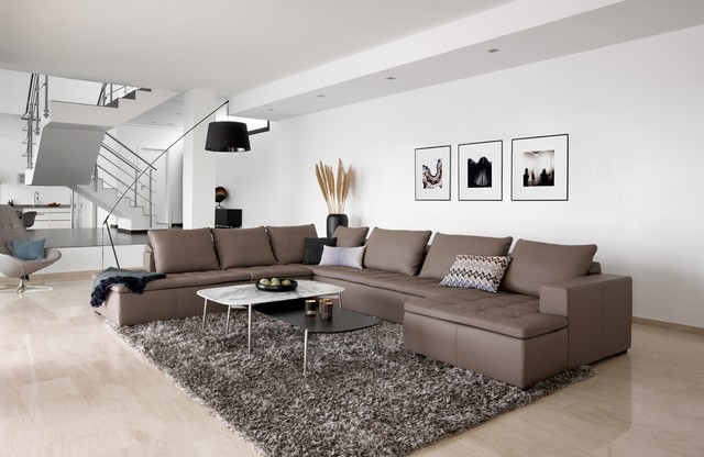 Bo Concept 3P ソファ Mezzo BoConcept Leather Mezzo Sofa 3 Seater - AptDeco