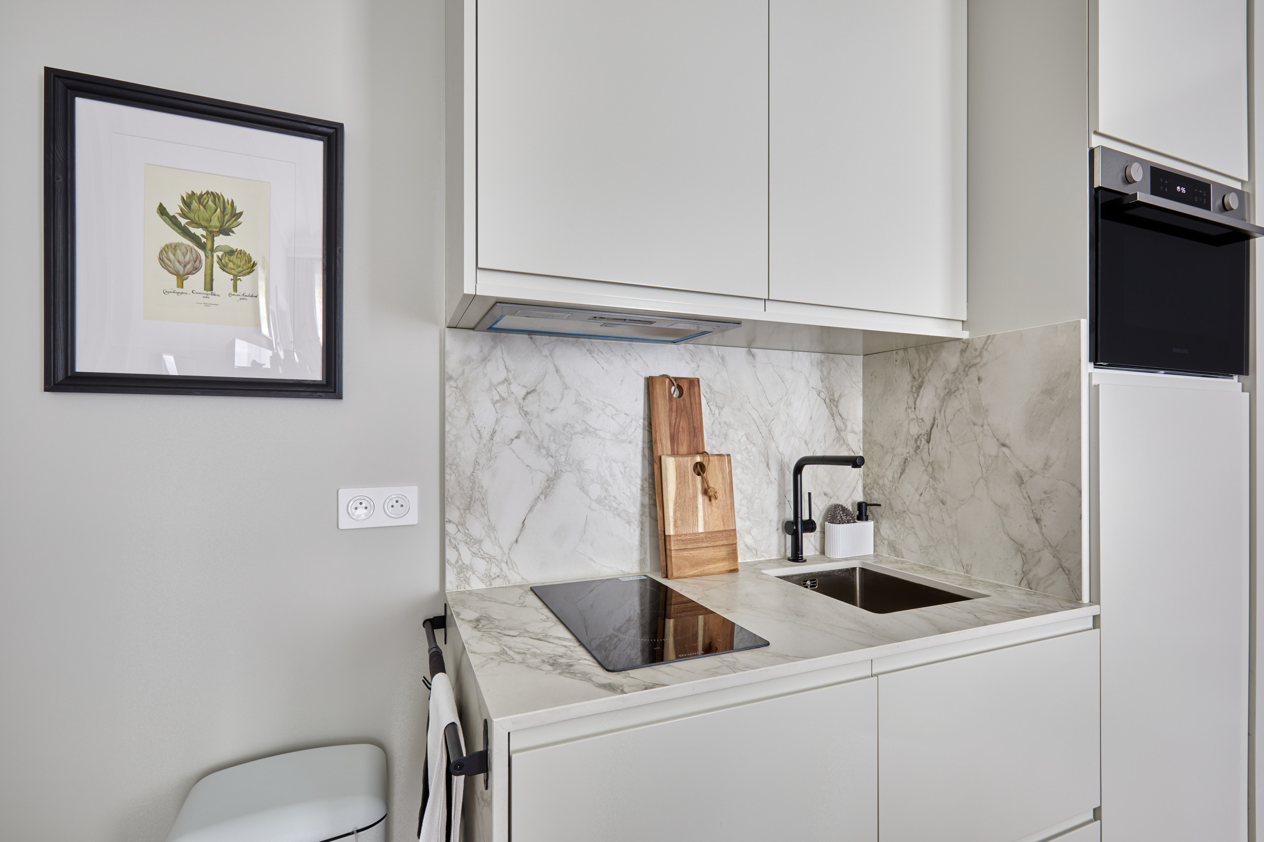 Projet Saint Michel I Appartement Blanc Gris