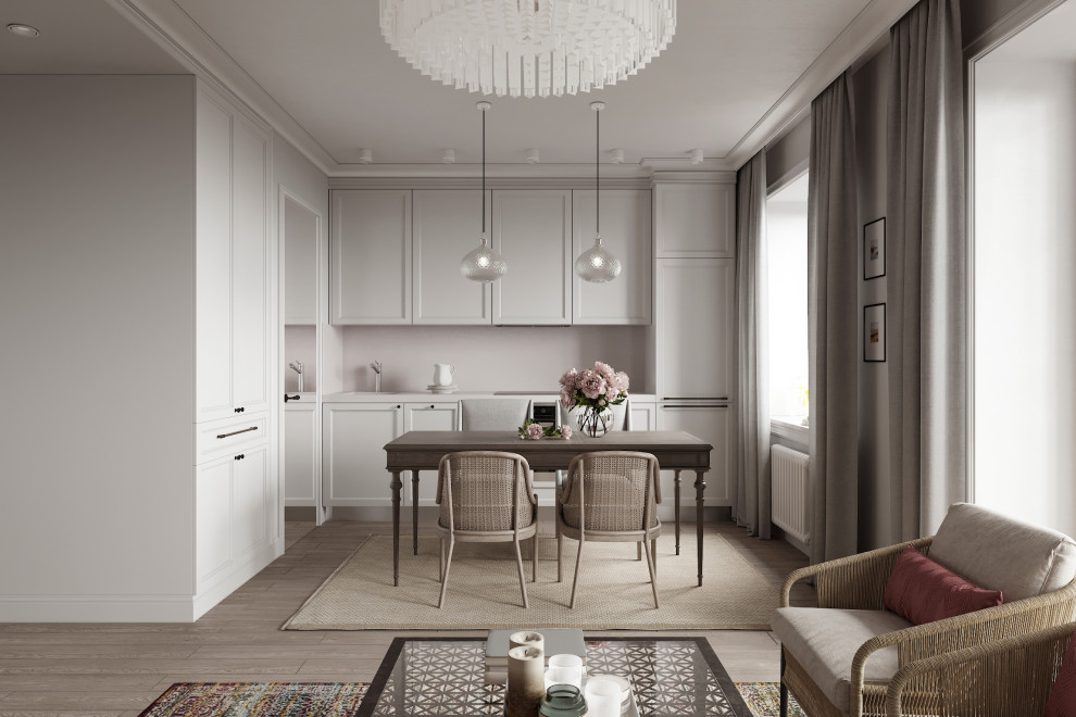 Нежная и деликатная квартира.