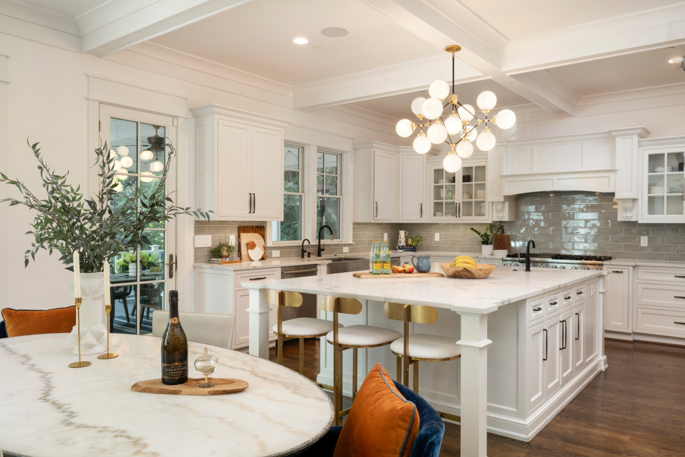 Transitional kitchen photo in DC Metro