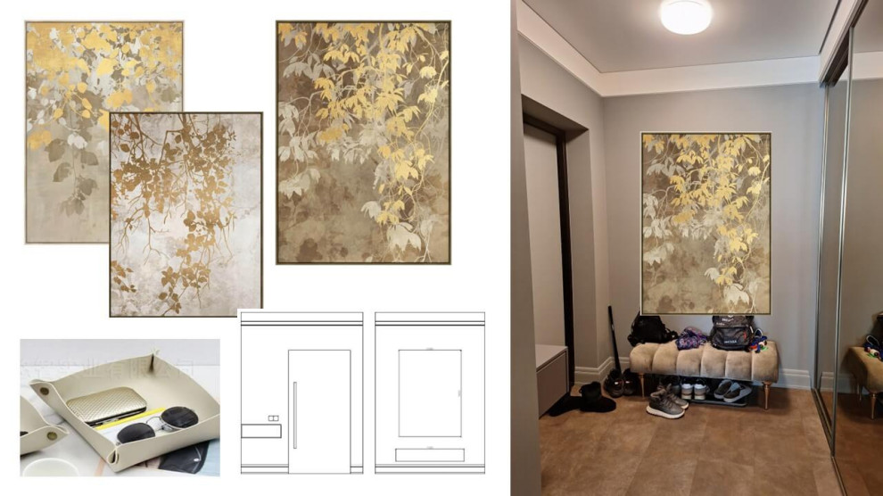 Декорирование частных квартир. Разные проекты