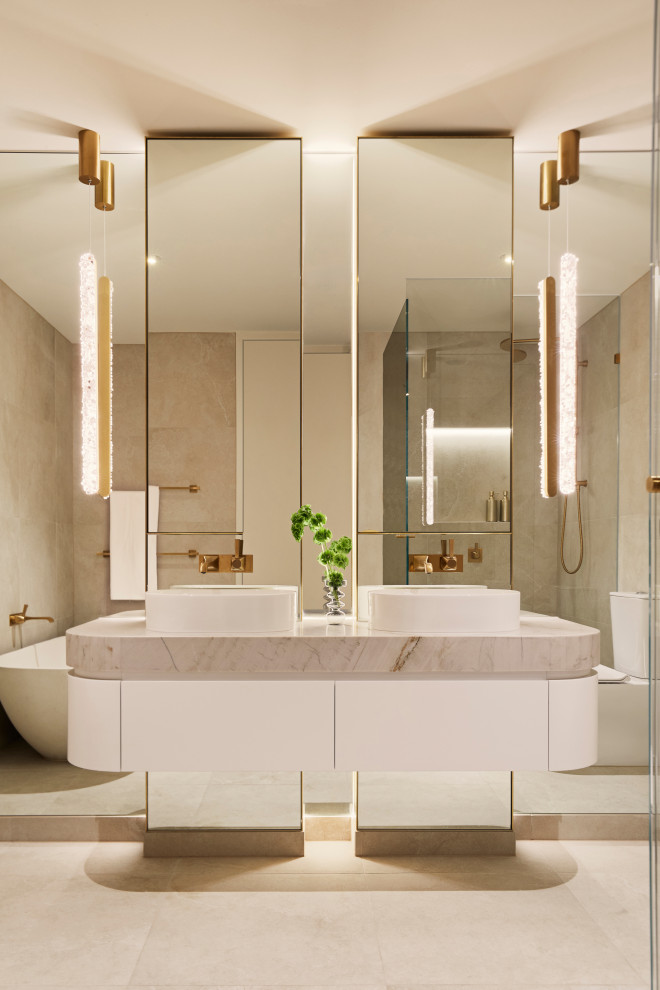Southbank Penthouse - Contemporary - Bathroom - Melbourne - by Lewisham ...