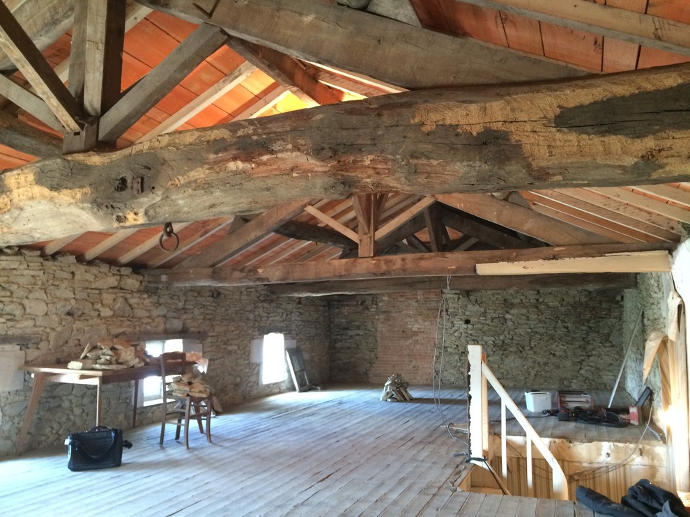 Rénovation intérieure et extérieure d'un grenier