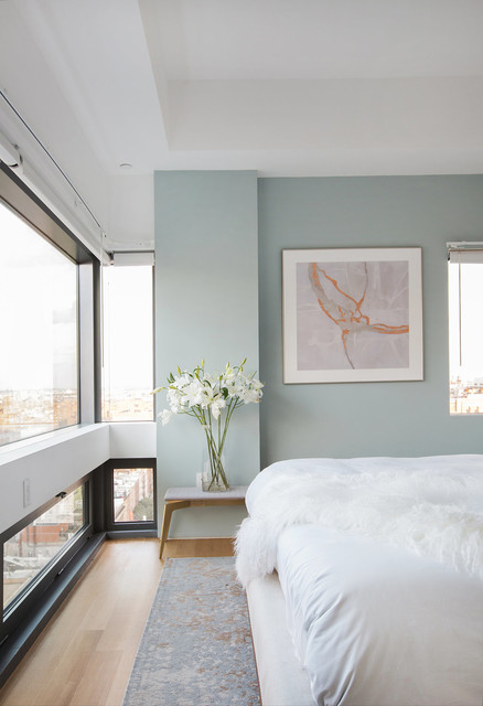 Union Square Penthouse contemporary-sovrum