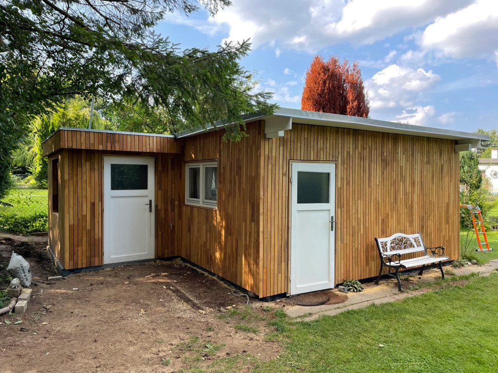 Freistehendes, Mittelgroßes Modernes Gartenhaus in Hamburg