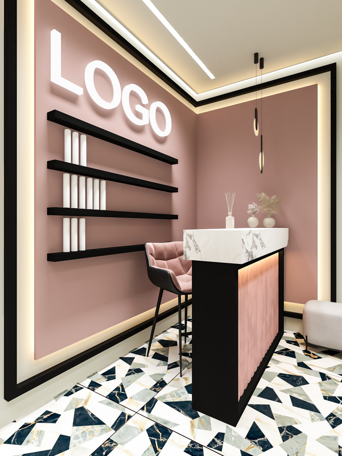 Дизайн салона красоты