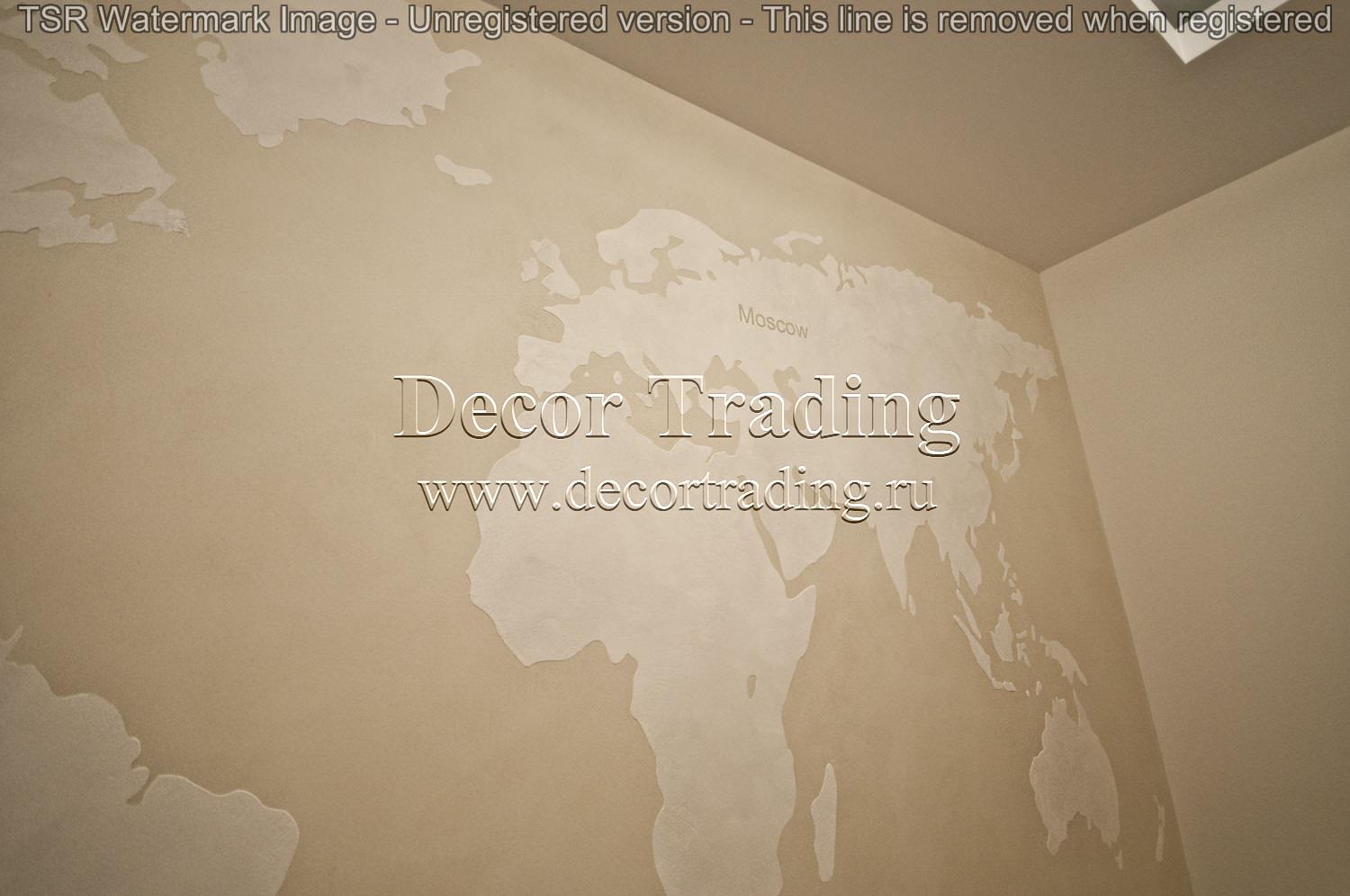 Частная квартира- отделка "Итальянская декоративная краска с эффектом песчаника"