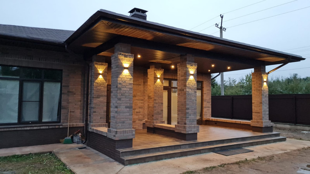 Проект одноэтажного дома 112 кв.м. в Московской области