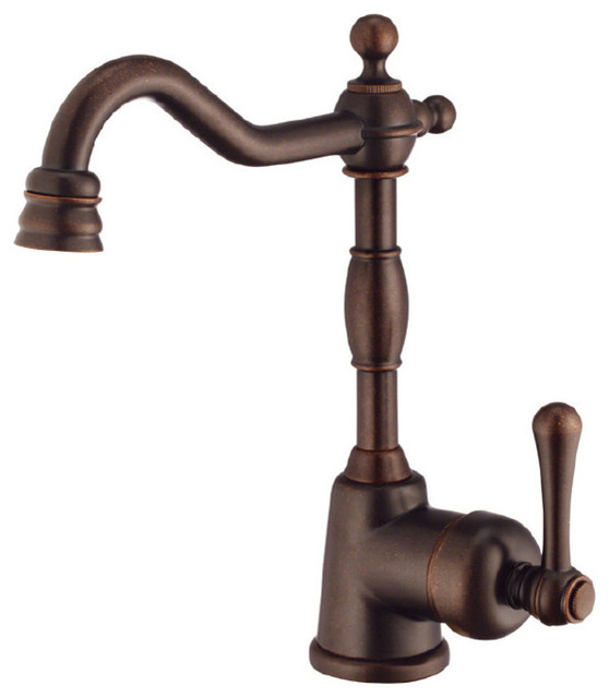 Danze Once Single Hole Kitchen Faucet Tumbled Bronze D150557br