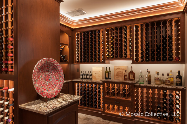 Bespoke Wine Cellar american-craftsman-weinkeller