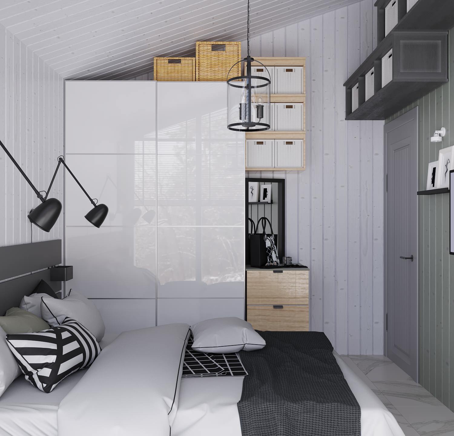 Дизайн интерьера модульного дома