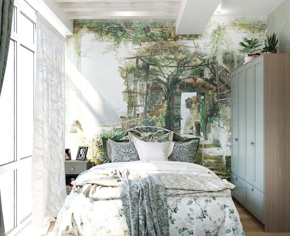 Дизайн проект квартиры общей площадью 56 кв.м в стиле "Прованс"