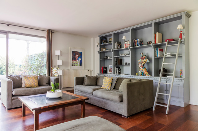 Appartement D. modern-vardagsrum