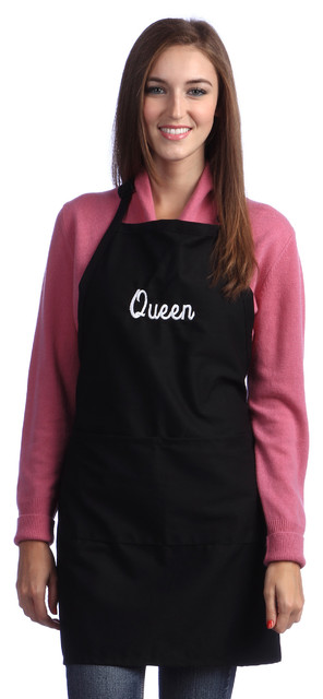 Monogrammed Queen or King Apron