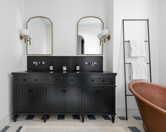 Upper West Side, DesignBuild Renovation Contemporary Bathroom