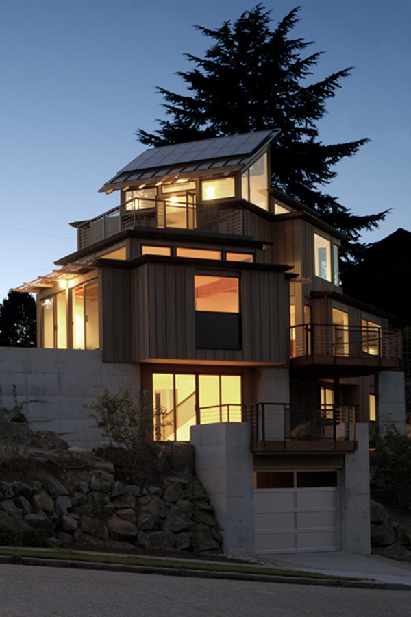 Photo of a modern exterior in Seattle.