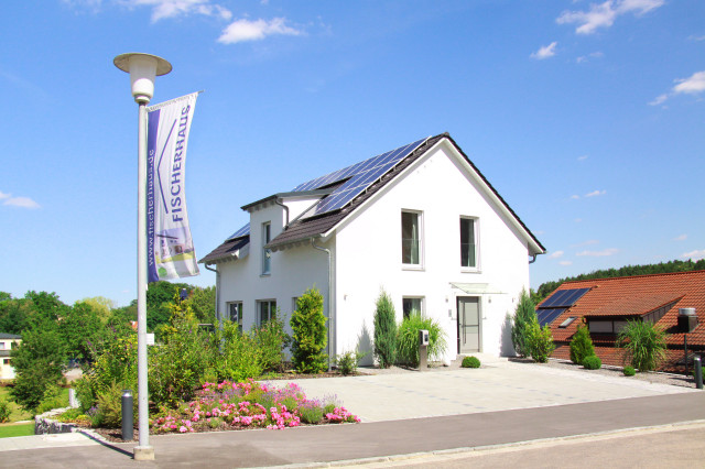 Musterhaus Seegarten klassisk-fasad