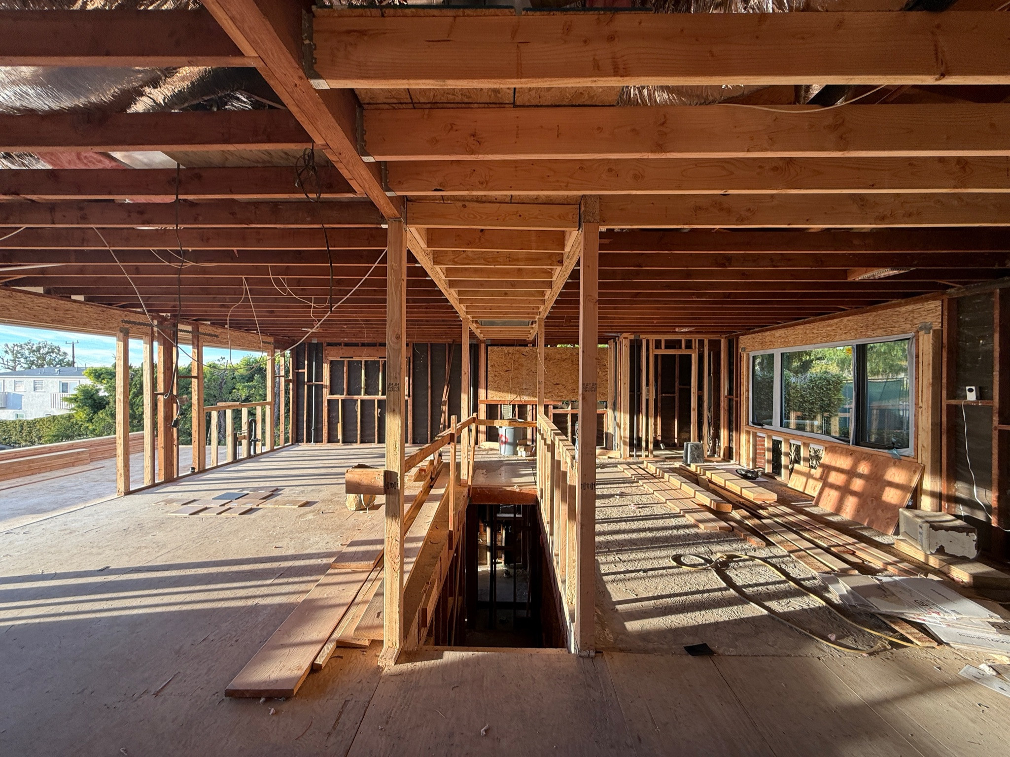 Living Room, Kitchen and Sitting Room