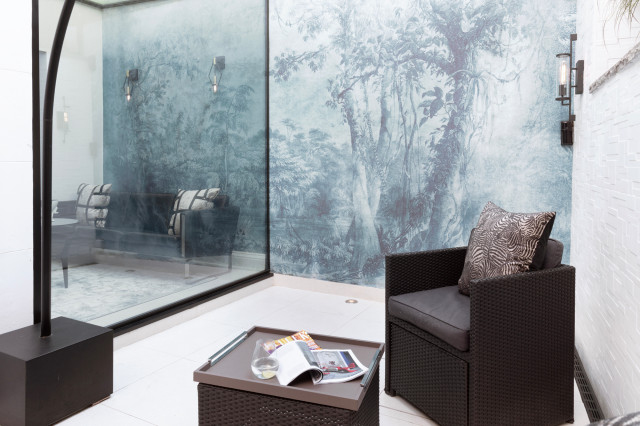 Elegant Living contemporary-patio