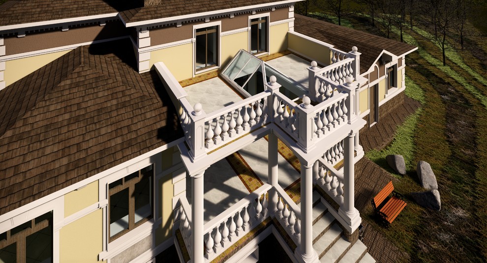 Реконструкция загородного жилого дома