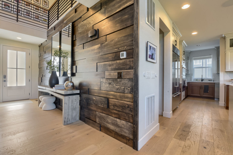 Castle Pines Beams and Architectural Wall