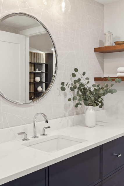 Basement Remodel &ndash; Arlington, VA minimalistisch-badezimmer
