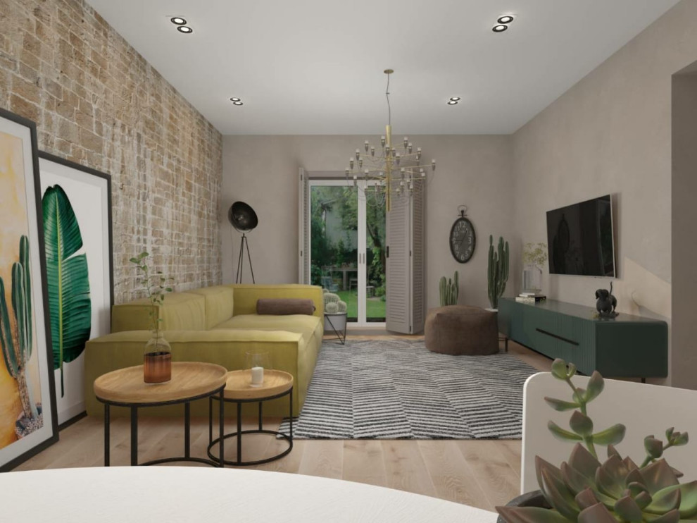 Небольшой домик в пригороде.