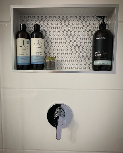 Shower Niche contemporary-bathroom