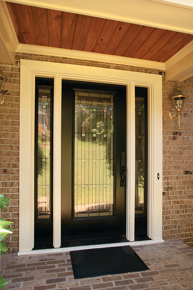 Portico Designs Contemporary Entry Atlanta by Front Porch