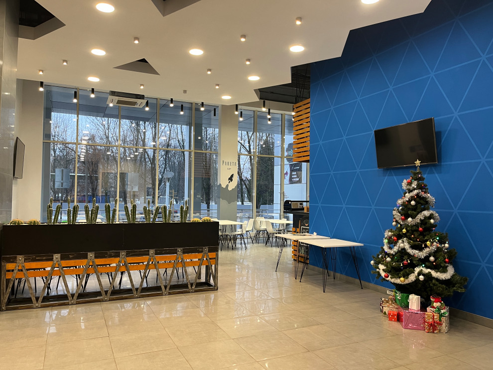 Вестибюль "Физтех" отеля