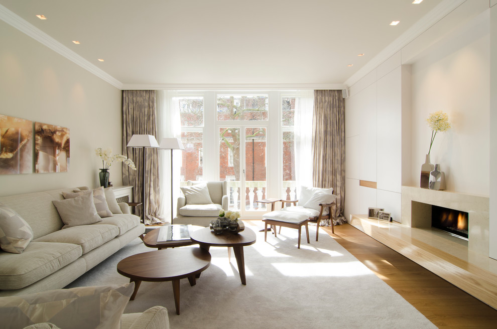 CAMPDEN HILL COURT LONDON KENSINGTON Contemporary Living Room