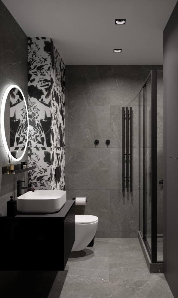 Квартира в Санкт-Петербурге в темных тонах