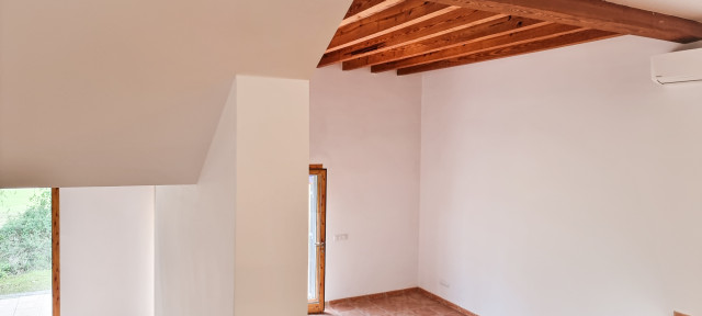 Rustico y blanco rustikt-dagligstue