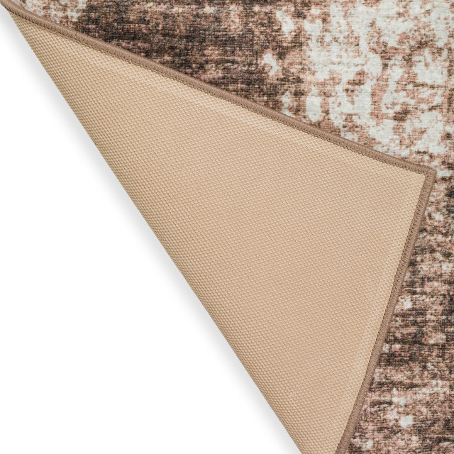 Winslow WL1 Chocolate 10' x 10' Round Rug, 2'6