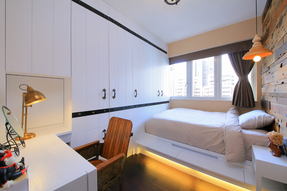Inspiration for a contemporary bedroom in Hong Kong.