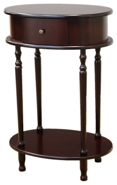 Oval End table