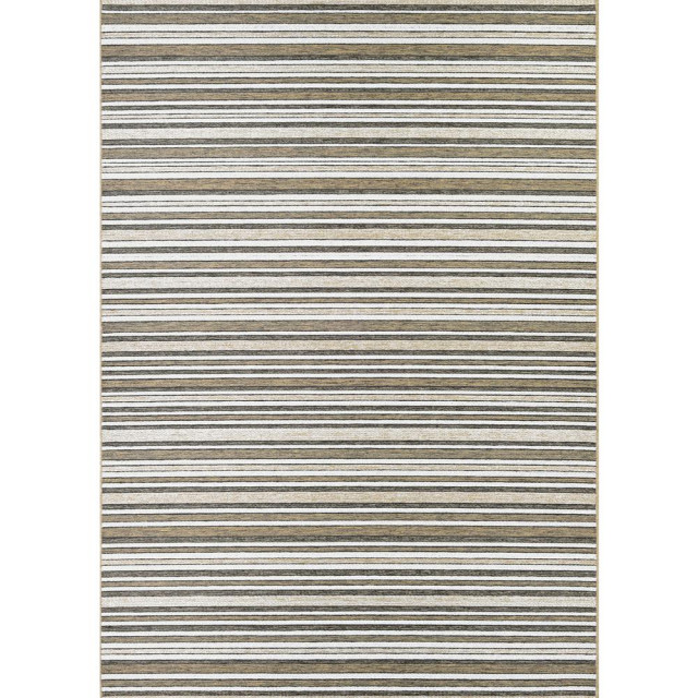 Brockton Area Rug, Light Brown/Ivory, Rectangle, 3'11"x5'6