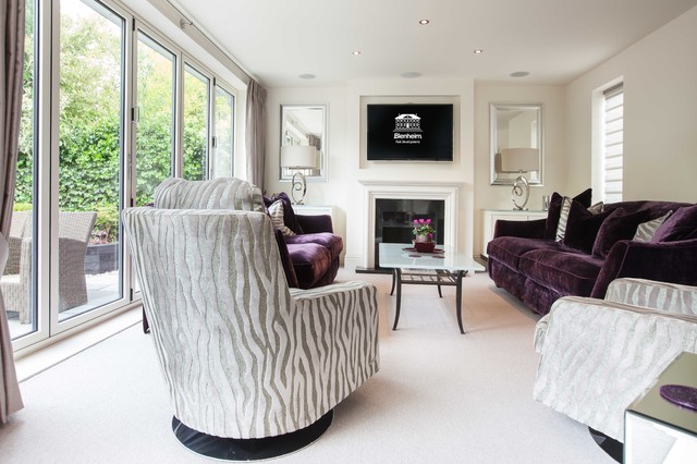 Marron House contemporary-living-room