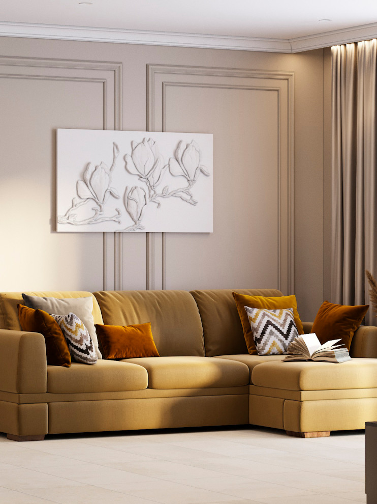 Гостиная в частном доме