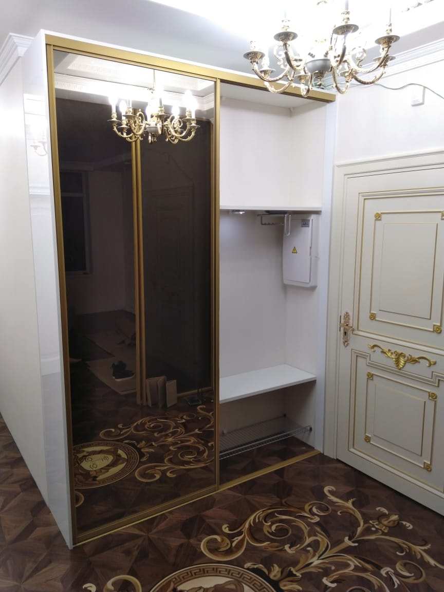 Встроенный шкаф-купе для прихожей