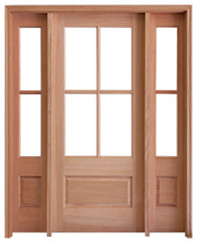 Entryway - rustic entryway idea