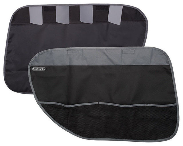 Pet Door Protector Shield Set 2 Pack Black by Stalwart Contemporary